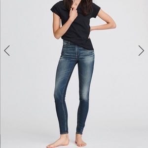 NWT Rag & Bone Nina high rise skinny jeans